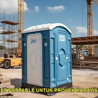 sewa toilet portable untuk proyek karawang murah